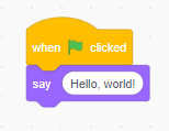 Scratch Hello, World
